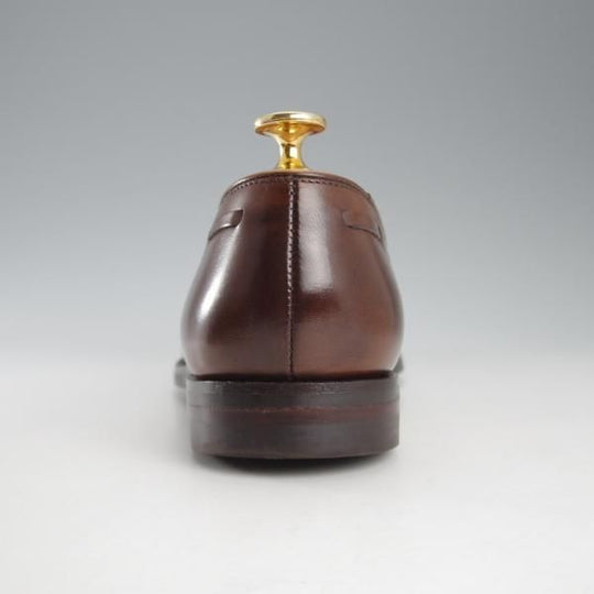 極美品★クロケット&ジョーンズ 5.5E【定価￥99,000-★CAVENDISH 2/キャベンディッシュ】タッセルローファー/濃茶/Crockett&Jones★k640