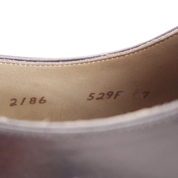 ★シェットランドフォックス SIZE 7【★ストレートチップ/529F】カーフ/黒/メンズ/SHETLAND FOX★k641