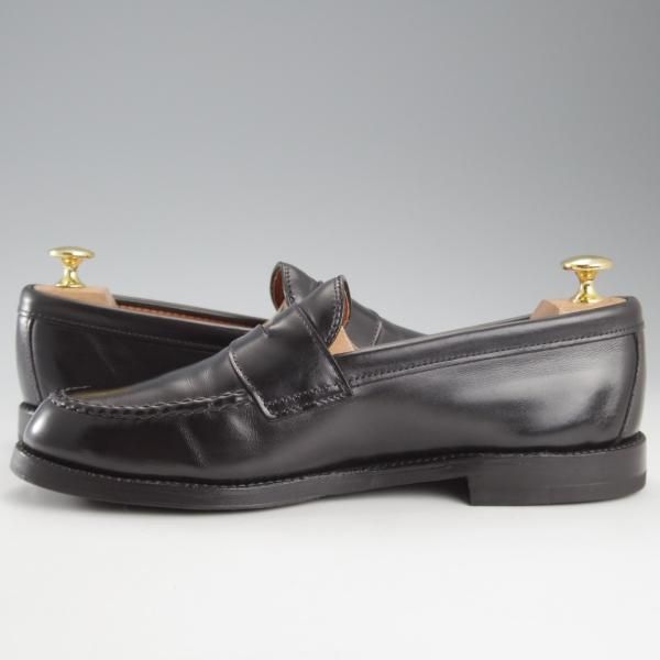 ★オールデン 7D【現行定価13万円程度★BEAMS PLUS別注/ビームス/99861】ヴァンラスト/コインローファー/カーフ/黒/メンズ/ALDEN★k642