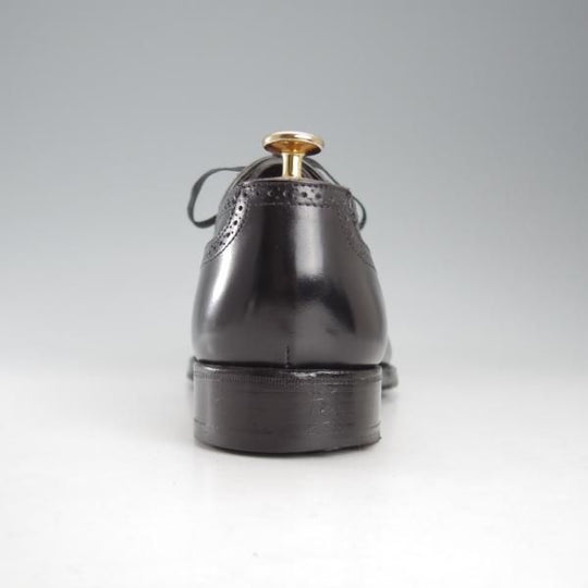 美品★(英)アルフレッド・サージェント 7F【上級★エクスクルーシブライン/HERRICK】109ラスト/セミブローグ/黒/ALFRED SARGENT★k646