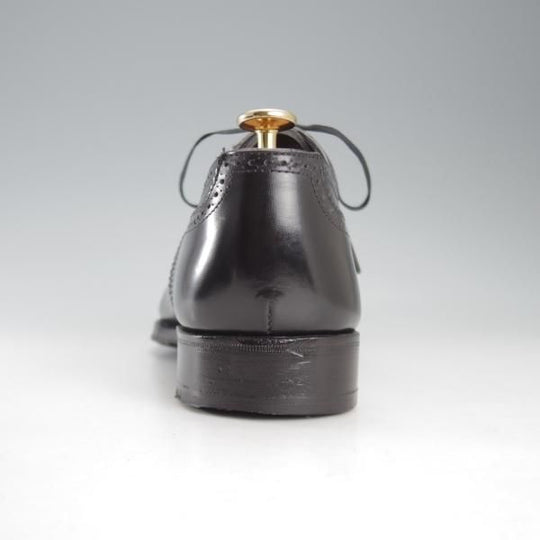 美品★(英)アルフレッド・サージェント 7F【上級★エクスクルーシブライン/HERRICK】109ラスト/セミブローグ/黒/ALFRED SARGENT★k646