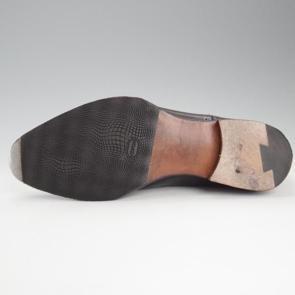 美品★(英)アルフレッド・サージェント 7F【上級★エクスクルーシブライン/HERRICK】109ラスト/セミブローグ/黒/ALFRED SARGENT★k646