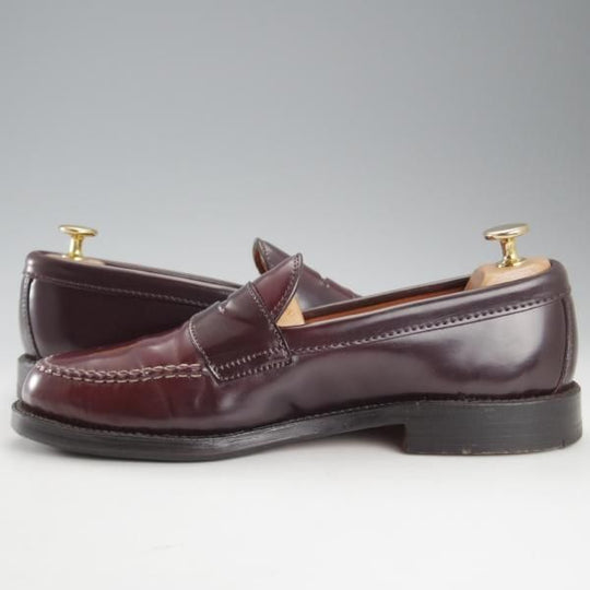 極上★オールデン 6.5D【現行定価18万円程度★コードバン仕様/986】ヴァンラスト/バンラスト/赤茶/コインローファー/メンズ/ALDEN★k649