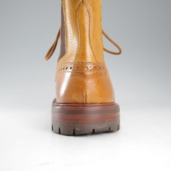 トリッカーズ　美品　ブーツ　UK7 極美品✨トリッカーズ バーニッシュド ゴロッシュブーツ UK7 M7309