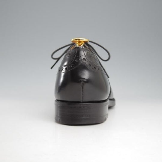 極上★チャーチ 60F/UK6【旧チャーチ★73ラスト/CULLEN】フルブローグ/アパルーサカーフ/黒/メンズ/Church's★k656