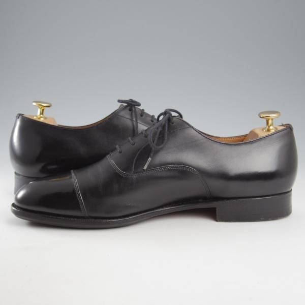 美品★チャーチ 80F/UK8【旧チャーチ★3都市ロゴ時代のストレートチップ/DELEGATE/黒】84ラスト/信濃屋別注/カーフ/Church's★k657