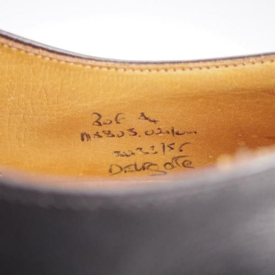 美品★チャーチ 80F/UK8【旧チャーチ★3都市ロゴ時代のストレートチップ/DELEGATE/黒】84ラスト/信濃屋別注/カーフ/Church's★k657