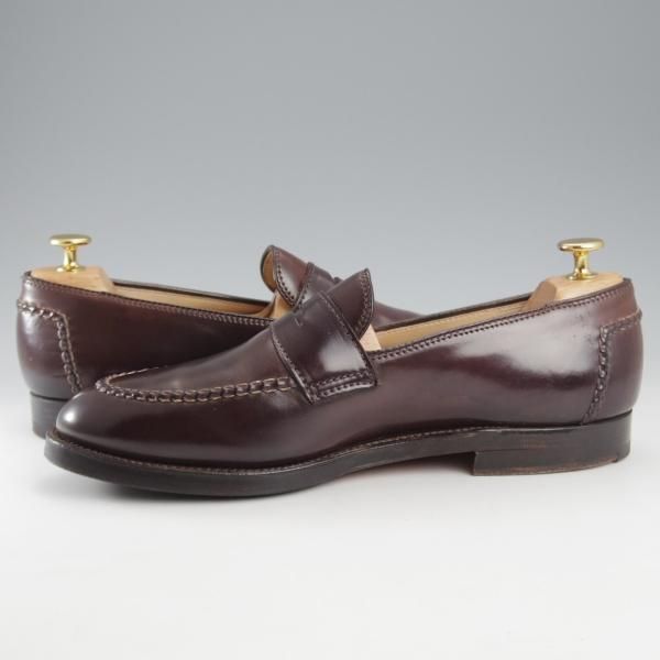 極上★オールデン 8D【現行定価18万円程度★コードバン仕様/5770】コインローファー/バーガンディー/#8/赤茶/メンズ/ALDEN★k658