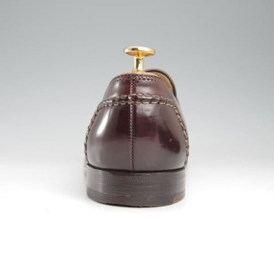 極上★オールデン 8D【現行定価18万円程度★コードバン仕様/5770】コインローファー/バーガンディー/#8/赤茶/メンズ/ALDEN★k658