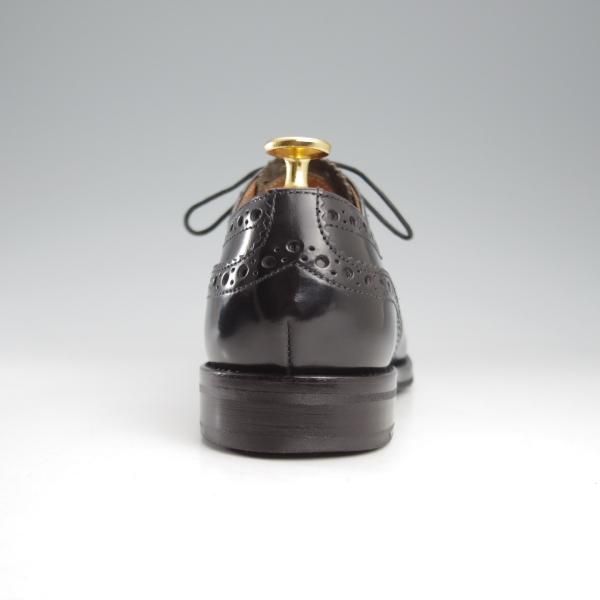 極上★チャーチ(レディース) SIZE 37.5【定価￥176,000-★バーウッド/BURWOOD WG】ポリッシュドバインダーカーフ/黒/Church's★k659