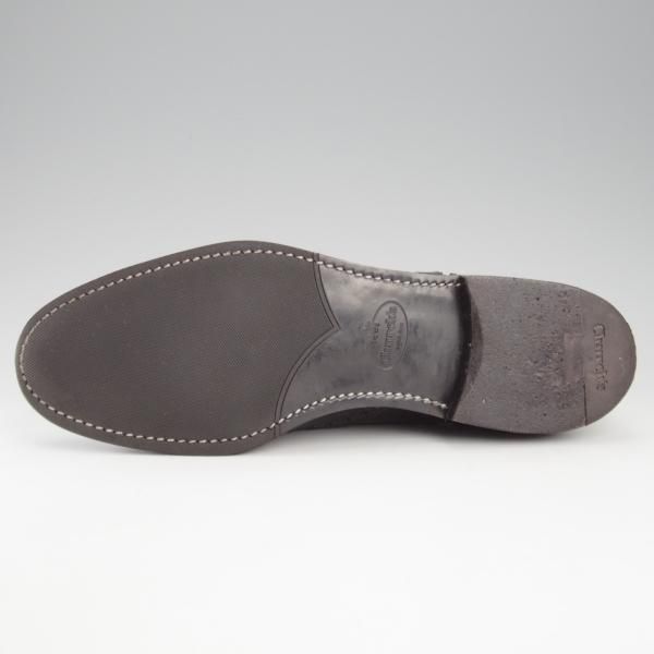 極上★チャーチ(レディース) SIZE 37.5【定価￥176,000-★バーウッド/BURWOOD WG】ポリッシュドバインダーカーフ/黒/Church's★k659