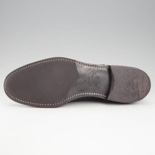極上★チャーチ(レディース) SIZE 37.5【定価￥176,000-★バーウッド/BURWOOD WG】ポリッシュドバインダーカーフ/黒/Church's★k659