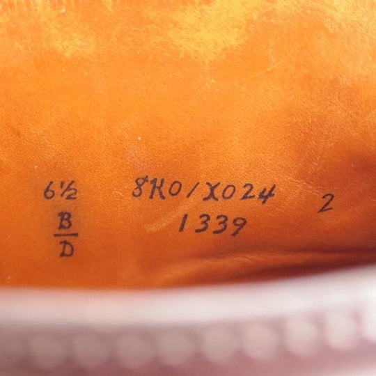 極上★オールデン 6.5D【定価￥216,700-★コードバン/1339/(ハワイ)Leather Soul別注】バリーラスト/チャッカブーツ/メンズ/ALDEN★k660