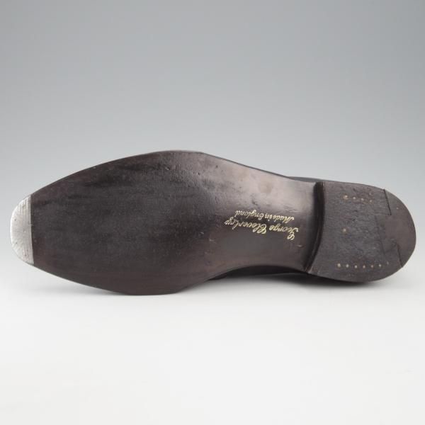 ★クロケット&ジョーンズ 6.5E【定価￥132,000-★(英)ジョージクレバリー別注/ローファー/OWEN】スリッポン/黒/Crockett&Jones★k661