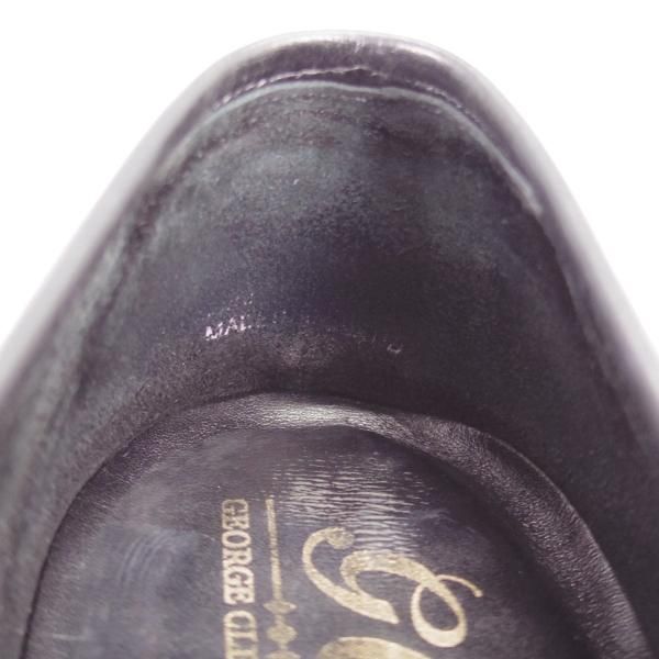 ★クロケット&ジョーンズ 6.5E【定価￥132,000-★(英)ジョージクレバリー別注/ローファー/OWEN】スリッポン/黒/Crockett&Jones★k661