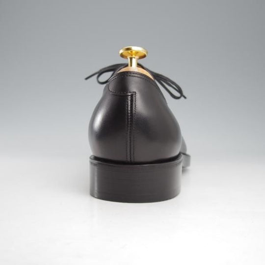 未使用★(台東区)ジョーワークス SIZE 7.5【注文価格￥107,800〜★(独)ワインハイマー社のカーフ/純正ツリー付】Uチップ/JOE WORKS★k663