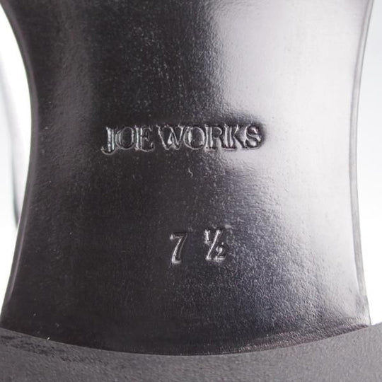 未使用★(台東区)ジョーワークス SIZE 7.5【注文価格￥107,800〜★(独)ワインハイマー社のカーフ/純正ツリー付】Uチップ/JOE WORKS★k663
