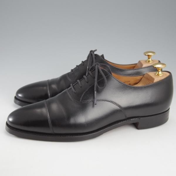 ★クロケット&ジョーンズ 7D【★ストレートチップ/CLIPSTON】357ラスト/カーフ/黒/メンズ/Crockett&Jones★k664