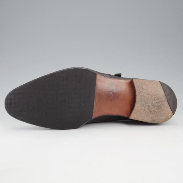 ★(英)アルフレッド・サージェント SIZE 6.5【上級★エクスクルーシブライン/純正シューツリー付/RAMSEY】99ラスト/ダブルモンク/黒★k665