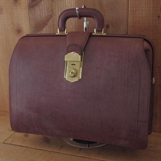 美品★吉田カバン/LUGGAGE LABEL【貴重★ブライドルレザー仕様/ダレスバッグ】茶/メンズ/ビジネス/バッグ/革/鞄★N5882