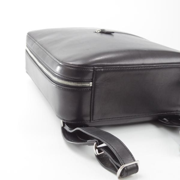 万双　レザー ビジネスバッグ ネイビー 万双の革のバッグの一覧