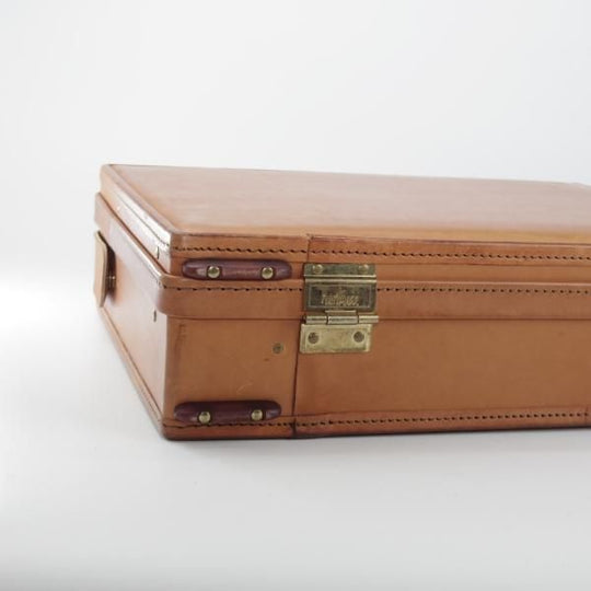 極上★(米)ハートマン/hartmann luggage【定価20万円以上★アタッシュケース/ベルティングレザー】メンズ/ビジネス/バッグ/茶/鞄★N5886