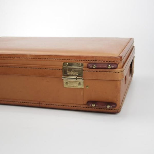 極上★(米)ハートマン/hartmann luggage【定価20万円以上★アタッシュケース/ベルティングレザー】メンズ/ビジネス/バッグ/茶/鞄★N5886
