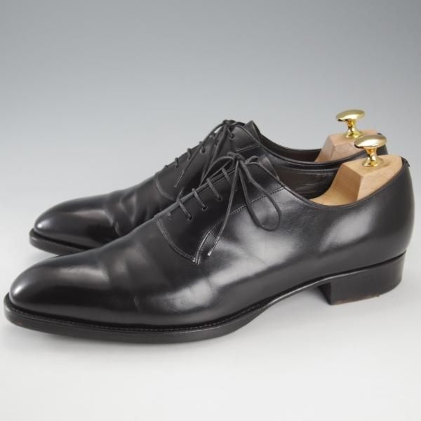 極上★シェットランドフォックス SIZE 7【定価￥68,200-★ブライトン/プレーントゥ/030F】カーフ/黒/メンズ/SHETLAND FOX★k672