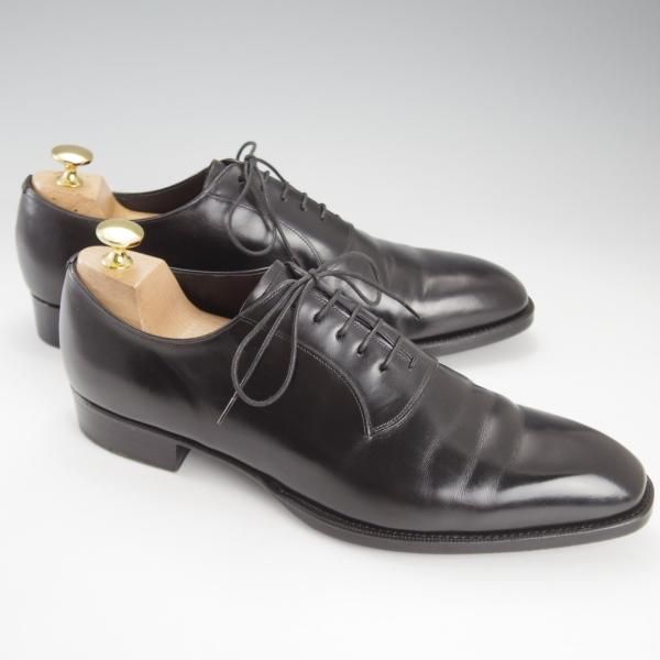 極上★シェットランドフォックス SIZE 7【定価￥68,200-★ブライトン/プレーントゥ/030F】カーフ/黒/メンズ/SHETLAND FOX★k672