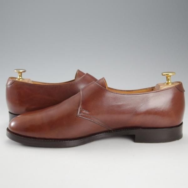 極上★ロイドフットウェア SIZE 8【貴重★(英)テクニック社製/Lloyd Footwear】モンクストラップ/カーフ/茶/メンズ/Technic★k674