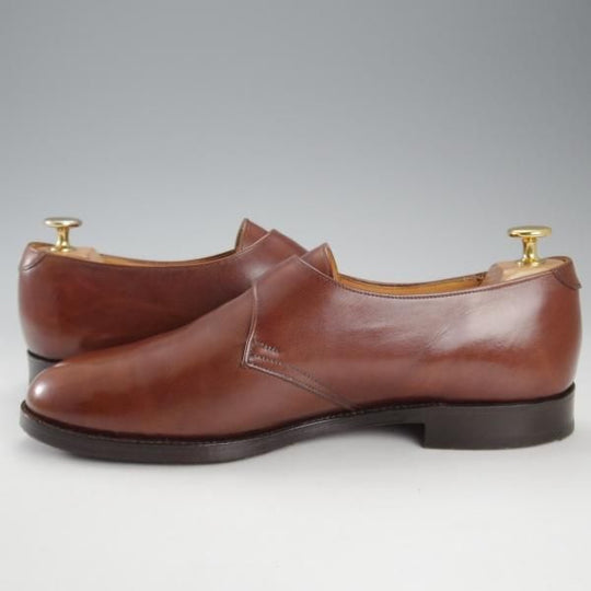 極上★ロイドフットウェア SIZE 8【貴重★(英)テクニック社製/Lloyd Footwear】モンクストラップ/カーフ/茶/メンズ/Technic★k674