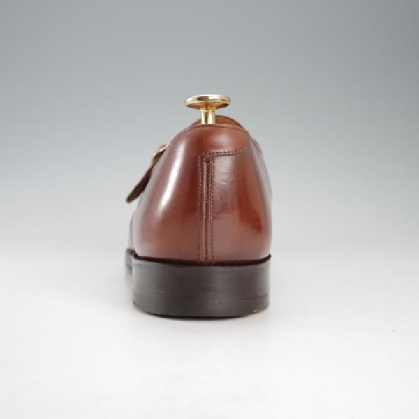 極上★ロイドフットウェア SIZE 8【貴重★(英)テクニック社製/Lloyd Footwear】モンクストラップ/カーフ/茶/メンズ/Technic★k674