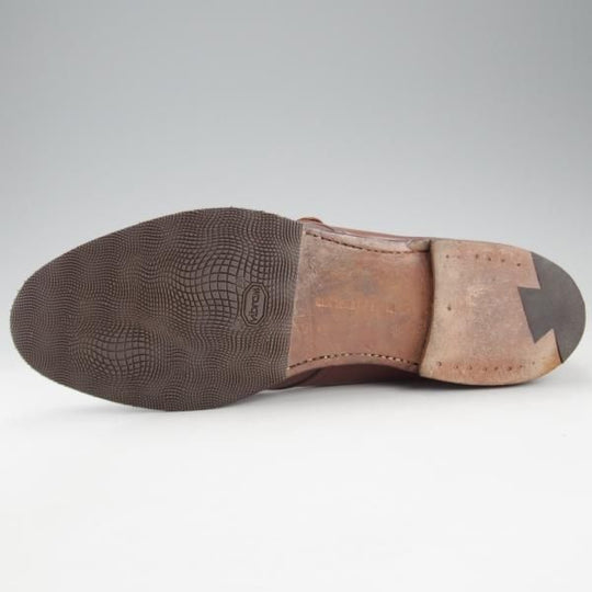 極上★ロイドフットウェア SIZE 8【貴重★(英)テクニック社製/Lloyd Footwear】モンクストラップ/カーフ/茶/メンズ/Technic★k674