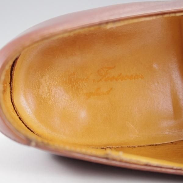 極上★ロイドフットウェア SIZE 8【貴重★(英)テクニック社製/Lloyd Footwear】モンクストラップ/カーフ/茶/メンズ/Technic★k674