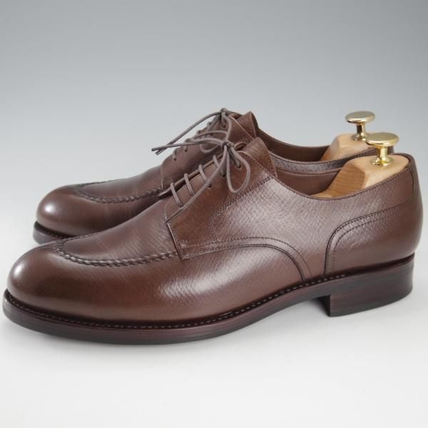 美品★(スペイン製)TLB Mallorca/ティーエルビー SIZE 7【定価￥59,400-★(米)ホーウィン社のハッチグレイン/655】Uチップ/濃茶★k675