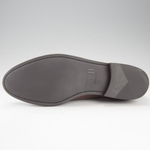 美品★(スペイン製)TLB Mallorca/ティーエルビー SIZE 7【定価￥59,400-★(米)ホーウィン社のハッチグレイン/655】Uチップ/濃茶★k675