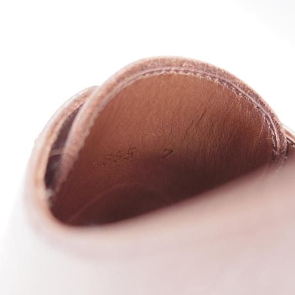 美品★(スペイン製)TLB Mallorca/ティーエルビー SIZE 7【定価￥59,400-★(米)ホーウィン社のハッチグレイン/655】Uチップ/濃茶★k675