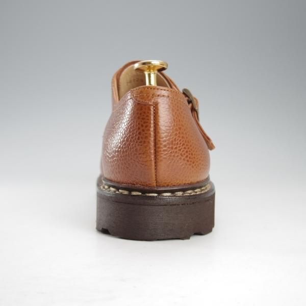 美品★パラブーツ SIZE 6.5【定価￥96,800-★ウィリアム/WILLIAM】マルシェソール/ダブルモンク/コニャック/茶/メンズ/Paraboot★k677