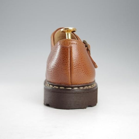 美品★パラブーツ SIZE 6.5【定価￥96,800-★ウィリアム/WILLIAM】マルシェソール/ダブルモンク/コニャック/茶/メンズ/Paraboot★k677