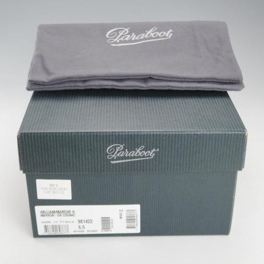 美品★パラブーツ SIZE 6.5【定価￥96,800-★ウィリアム/WILLIAM】マルシェソール/ダブルモンク/コニャック/茶/メンズ/Paraboot★k677