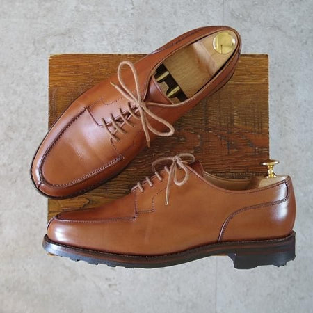 極上★クロケット&ジョーンズ 7E【定価￥121,000-★モールトン/MORETON/リッジウェイソール】292ラスト/Uチップ /Crockett&Jones★k678