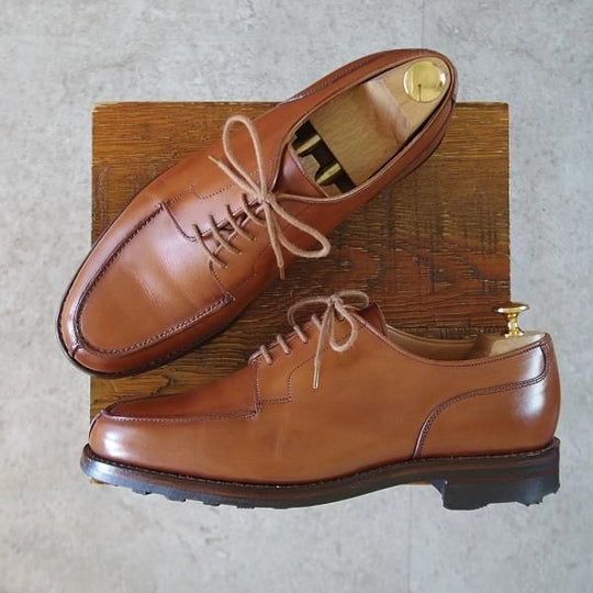 極上★クロケット&ジョーンズ 7E【定価￥121,000-★モールトン/MORETON/リッジウェイソール】292ラスト/Uチップ /Crockett&Jones★k678