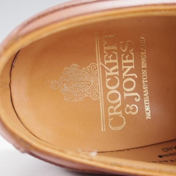 極上★クロケット&ジョーンズ 7E【定価￥121,000-★モールトン/MORETON/リッジウェイソール】292ラスト/Uチップ /Crockett&Jones★k678