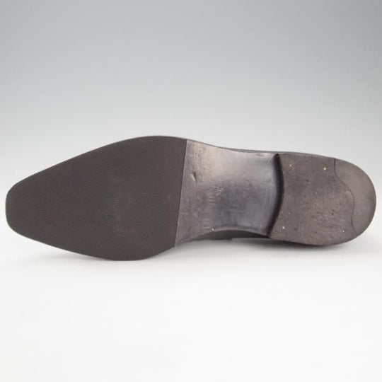 美品★(仏)ベルルッティ SIZE 7.5【現行定価30万円以上★アレッサンドロ/ALESSANDRO】ヴェネチアレザー/ホールカット/黒系/Berluti★k681