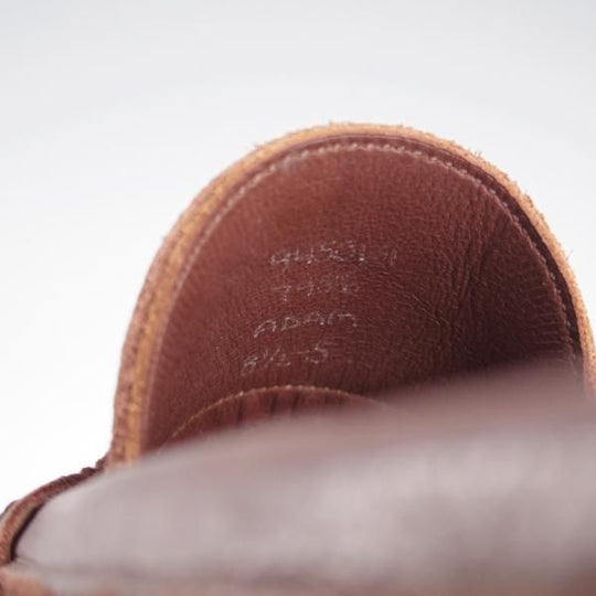 ほぼ未使用★トリッカーズ SIZE 8.5【貴重★ディアスキン(鹿革)仕様/ADAM/アダム/7956】コインローファー/濃茶/メンズ/Tricker's★k684