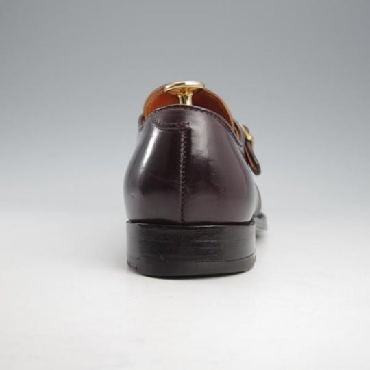 極上★オールデン 8D【定価￥183,700-★コードバン仕様/954/アバディーンラスト】モンクストラップ/赤茶/メンズ/ALDEN★k685