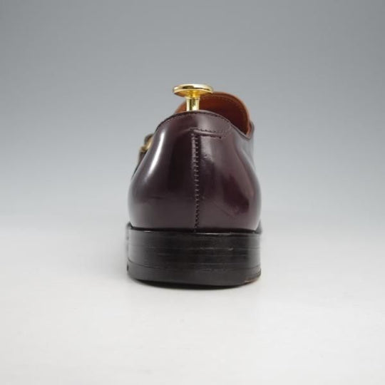 極上★オールデン 8D【定価￥183,700-★コードバン仕様/954/アバディーンラスト】モンクストラップ/赤茶/メンズ/ALDEN★k685