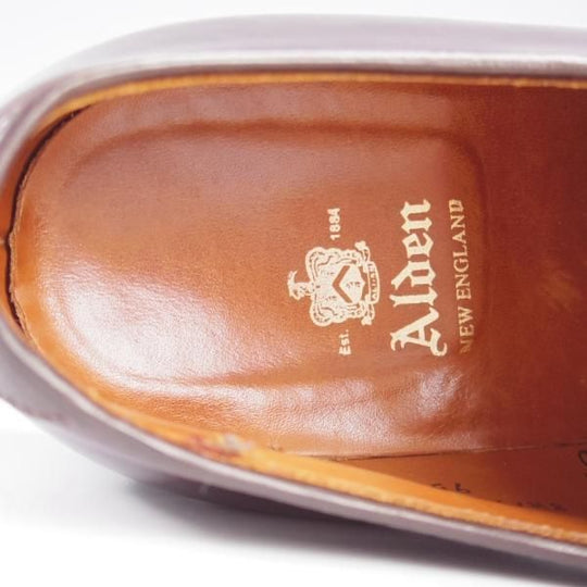 極上★オールデン 8D【定価￥183,700-★コードバン仕様/954/アバディーンラスト】モンクストラップ/赤茶/メンズ/ALDEN★k685