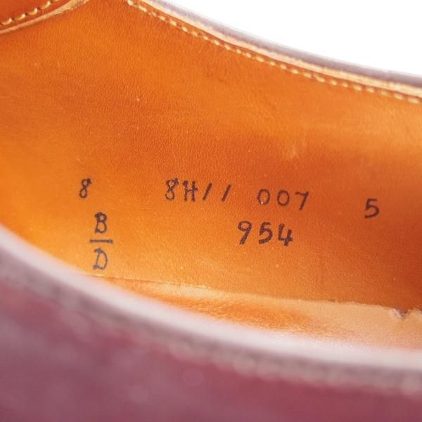 極上★オールデン 8D【定価￥183,700-★コードバン仕様/954/アバディーンラスト】モンクストラップ/赤茶/メンズ/ALDEN★k685