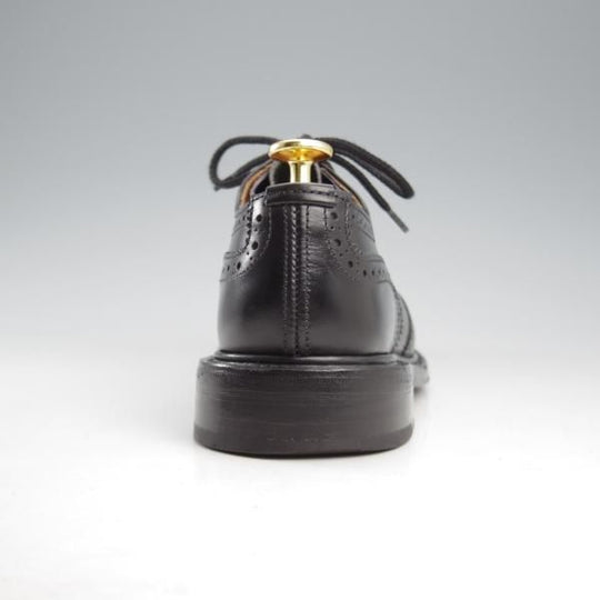 極上★トリッカーズ(レディース) SIZE 4.5【定価￥121,000-★フルブローグ/BOURTON】L5633/フルブローグ/黒/Tricker's★k686